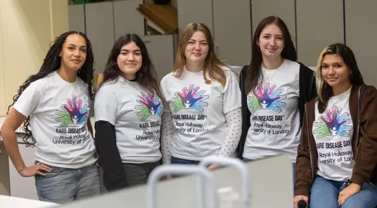 Rare Disease Day - students