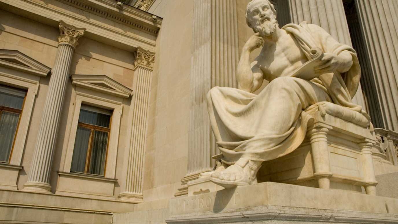 Philosophy Statue of Herodot