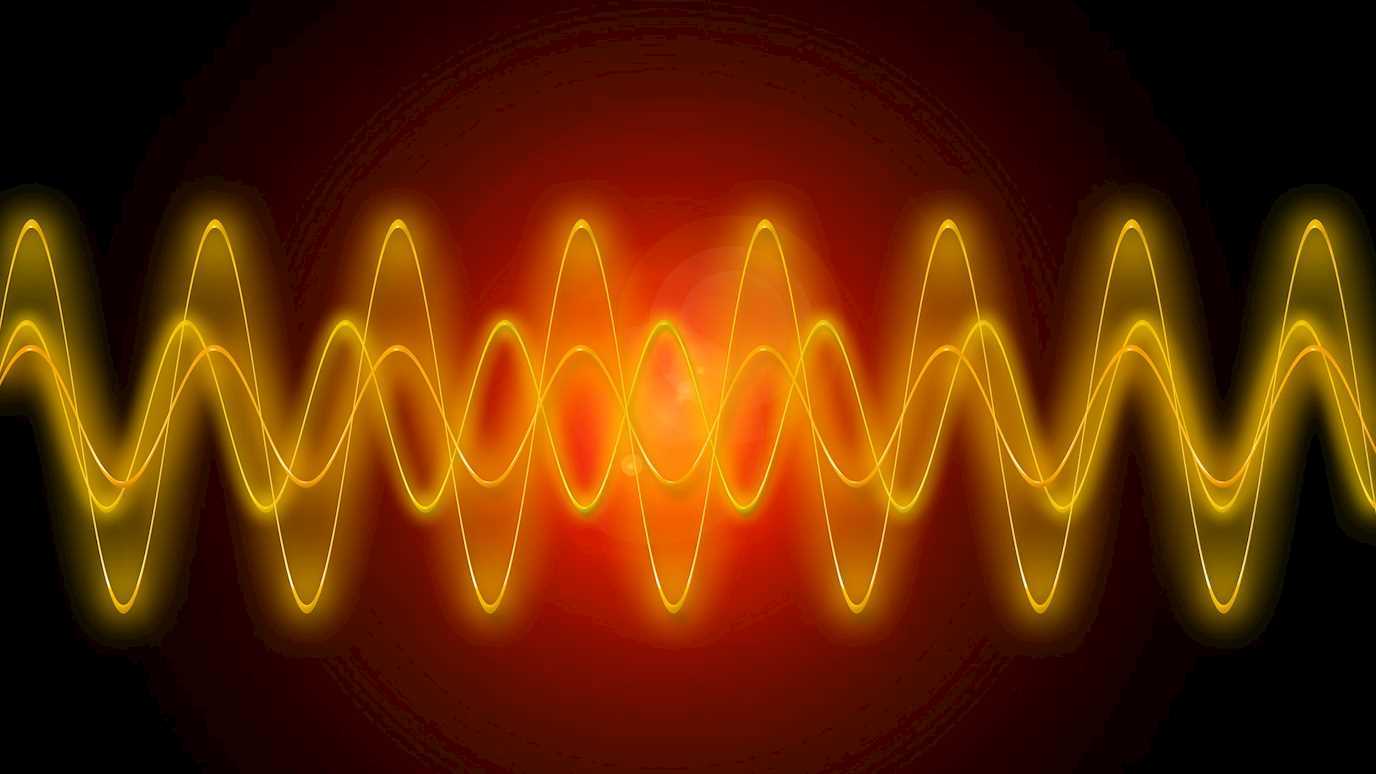 Light, yellow, red, frequency, sine - Physics and Music