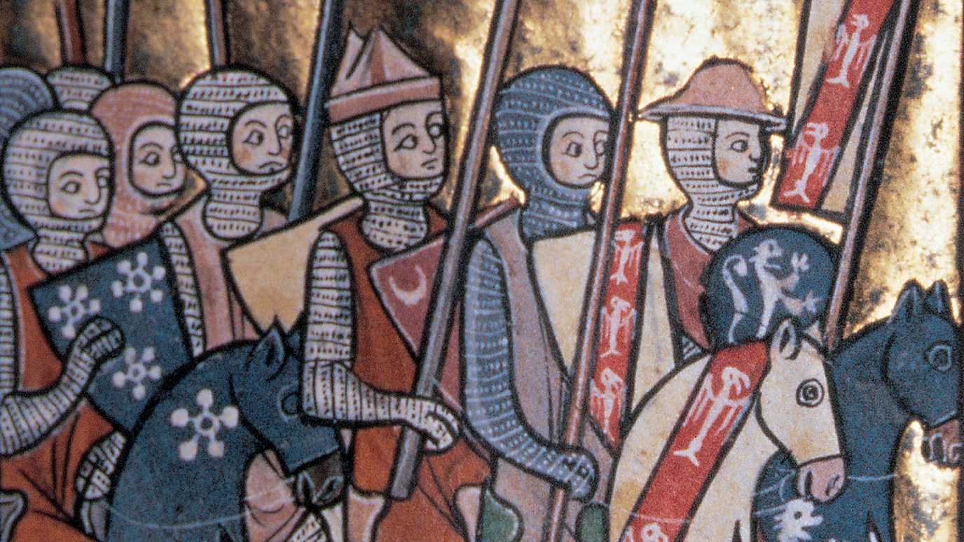 Knights, chainmail, History, medieval, historical, horses, battle, illustration - Crusader Studies