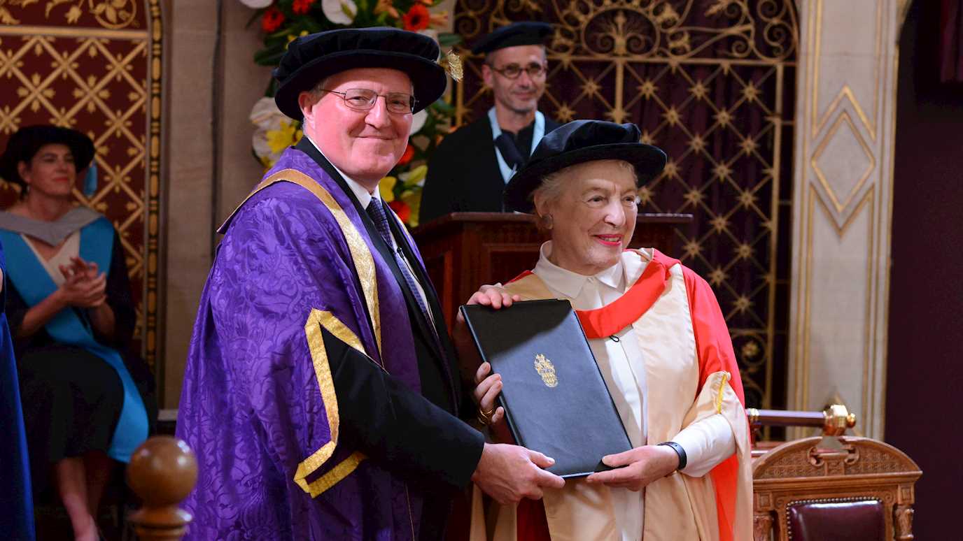 Dame Stephanie Shirley CH Honorary Doctorate